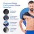 Sports Laboratory Shoulder Brace for Men and Women | Shoulder Support | Shoulder Compression | Shoulder Immobilizer | Rotator Cuff Shoulder Brace ...