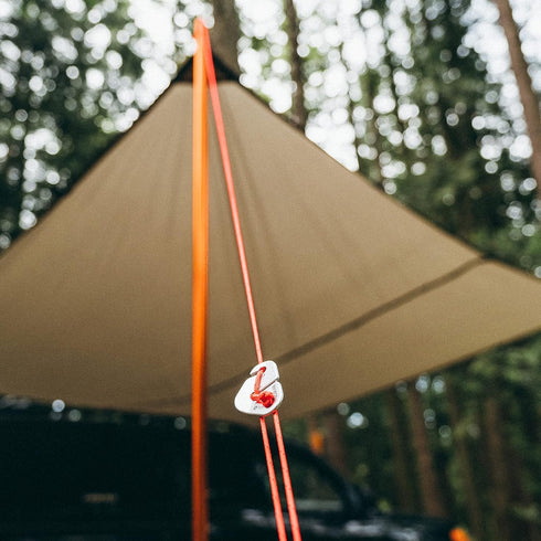 GEAR AID Guyline Tensioner Use to Quickly Secure Tents, Tarps, and Set Up a Taut Clothesline at Camp...