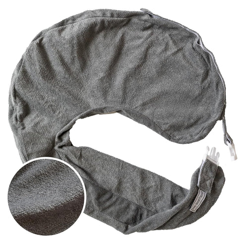 My Brest Friend Deluxe Nursing Pillow Cover - Slipcovers for Baby - Adjustable Fit, Easy Care, Durable - Original Nursing Pillow Not Included, Dar...