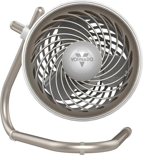 Vornado Pivot Personal Air Circulator Fan, 6-inch, Quiet Portable Travel Fan, 3 Speeds, Champagne...