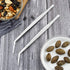 MSY BIGSUNNY Professional Chef Kitchen Cooking Precision Tweezers Culinary Curved Tip Tongs for Baking Decorating (1, 9.5")...