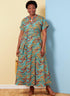 Butterick Misses' Sash and Wrap Dress Sewing Pattern Kit, Design Code B6873, Sizes 18W-20W-22W-24W...