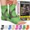 Compression Socks for Plantar Fasciitis, Achilles Tendonitis, Arthritis Relief, Ankle Brace Compression Sleeve with Foot Arch Support, Ankle Wrap ...