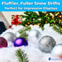 Super Realistic Fake Snow Blanket for Decorating Indoor 15 sqft Cotton-Like Fluffy Snow for Winter Mantle Village, 1 Pack, Crisp...