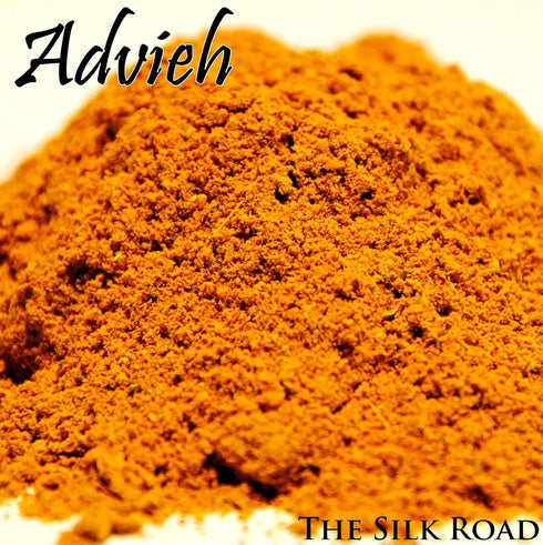 Persian Advieh Spice Blend from The Silk Road Restaurant & Market (2oz), No Salt | All Natural Persian Spice Seasoning | Vegan | Gluten Free Ingre...