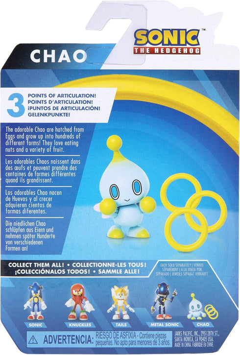 SONIC THE HEDGEHOG Action Figure 2.5 Inch Chao Collectible Toy Pink...