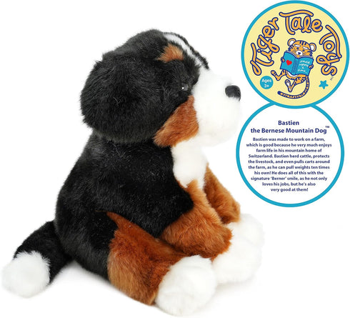 VIAHART Bastien The Bernese Mountain Dog | 13 Inch Stuffed Animal Plush | by TigerHart Toys...