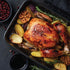 Baker's Secret Nonstick Roaster Pan 15" x 9" Curved Corners, 0.9mmm Thick Carbon Steel Oven Roasting Pan 2 Layers Food-Grade Coating, Non-stick Pa...