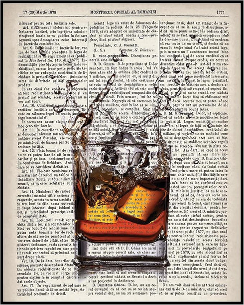 Posterizer 1 pcs-Scotch Whiskey Dictionary Art Print-Abstract & Modern Art- Gifts for Men-Art Poster Print for Home, Office, Store, Bar- unframed ...