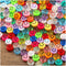 ZesNice 500 Pcs Smile Face Beads for Bracelets Making Kit, Smile Face Beads with Elastic String for Jewelry Making Earring Necklace DIY Craft Supp...