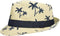 Vibrant Multicolor Luau Fedora - 4.75" x 9.5" x 10.25" (1 Pc.) - Cute & Stylish - Perfect for Tropical Celebrations...