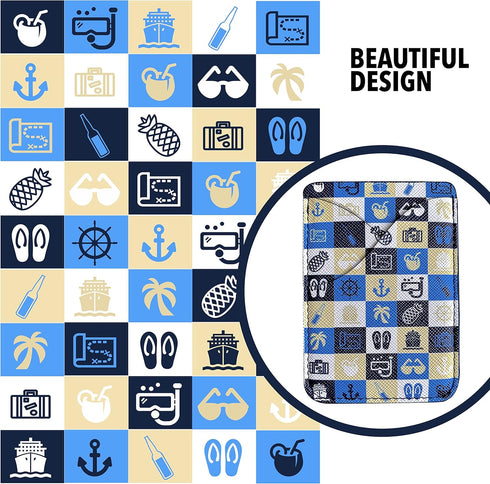 Cruise Card Holder Phone Pouch Wallet for Ship ID Key Cards - Cruise Line Essential for all Cruise Lines in 2024 & 2025......