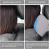 Headrest Pillow Car Memory Foam Car Neck Pillows Soft Leather for Driving Home Office Gray (Pack of 1)...