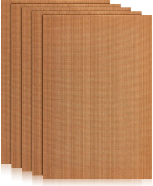 Honeydak Clay Oven Safe Work Mat Non Skid Mat Polymer Clay Bake Tool Oven Liners for DIY Crafts Projects,7.9 x 11.8 Inches(5 Pack)...
