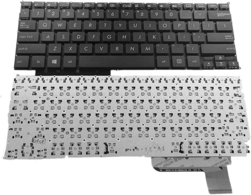 Laptop Replacement Keyboard Without Frame Compatible with ASUS X200 X201E X202E Q200 Q200E S200 S200E R200 R200E R201E F201E R202E Series, US Layo...