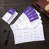 Eaasty 48 Pack Dog Vaccine Record Book Puppy Vaccination Record Card Foldable Puppy Vaccines Shot Record Canine Health Record Booklet Dog Nursing ...