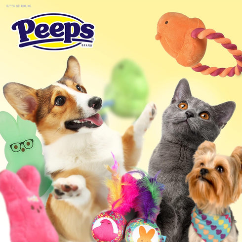 Peeps for Pets Chicks Dig Me Dog T Shirt,Size X-Small (XS) Orange and Yellow Small Dog T Shirt for Small Dogs,Officially Licensed Peeps Pet Dog Cl...