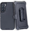 WallSkiN Case for Galaxy S23 (6.2") Heavy Duty Full Body Military Grade Drop Protection Carrying Cover Holder | Holster for Men Belt with Clip Sta...