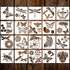 20 Pieces Stencils for Painting Reusable Animal Plant Music Stencil Spring Summer Fall Winter Stencil Template, DIY Stencils for Painting on Wood ...