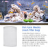 Fish Tank Media Mesh Filter Bag - 10 Pcs Aquarium Filter Bags High Flow Fine Mesh Net with Plastic Zipper for Fish Tank Bio Balls, Pelletized Carb...