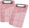 2 PCS A5 Size Clipboards,Glitter Clipboard with Low Profile Clip,Sparkle Plastic Clipboard,Cute Hang Clipboard for Office Supplies Clipboards for ...