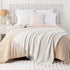 BATTILO HOME Cream Throw Blanket for Couch, Bedroom Decor Boho Throw Blanket, Decorative White Blanket Throw for Sofa Living Room, 50"x60"...