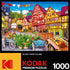 RoseArt - Kodak Premium - Colorful European Town - 1000 Piece Jigsaw Puzzle for Adults...