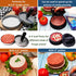 Meykers Patty Paper Sheets for 4/4.5 Inch Burger Press | 500 pcs Round | Hamburger Maker Non-Stick Heat Resistant Circle Wax Parchment Paper liege...