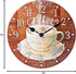 La Crosse Clock 404-2631C-INT 12-Inch Round Coffee Decorative Quartz Analog Wall Clock...