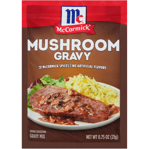 McCormick Mushroom Gravy Mix, 0.75 oz (Pack of 12)...