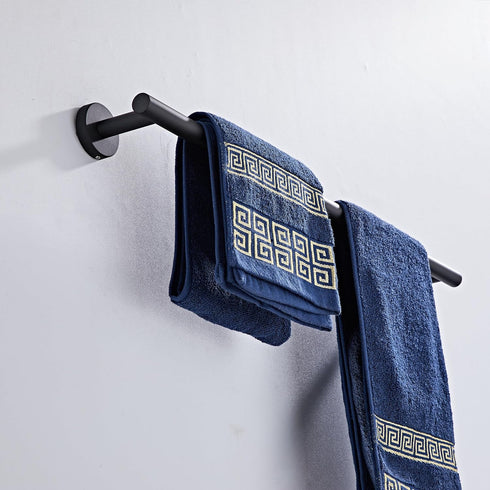 Bathroom Towel Bar, 24-Inch Towel Rack for Bathroom Wall Mounted, Matte Black Thicken SUS304 Stainless Steel Towel Rod Modern Home Decor…...