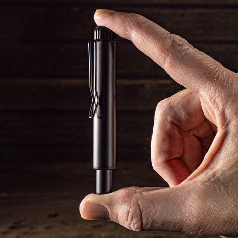 Rite in the Rain All-Weather Metal Portage Pen, Black Barrel, Black Ink .9mm, Fine Point (No. BK17)...