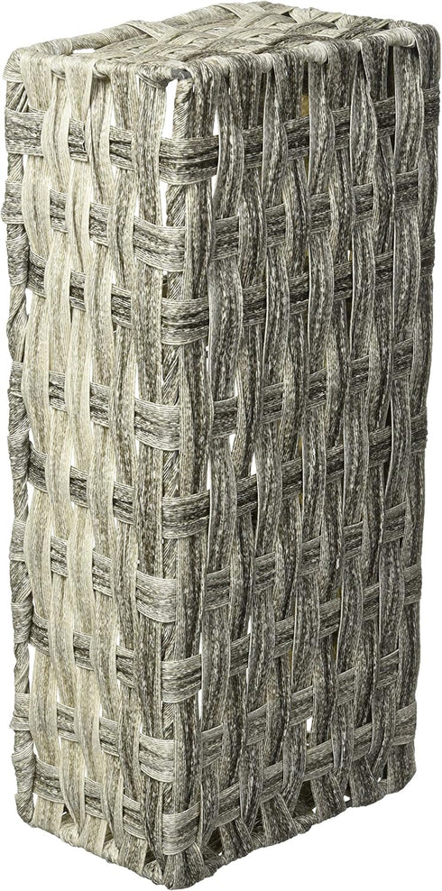 Whitmor Split Rattique Tank Topper Gray Wash...