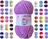 Orchid Soft Velvet Yarn Chenille Yarn for Crocheting Super Bulky 100g (3.53 Oz), (75.4 yds) Baby Blanket Yarn for Knitting Amigurumi Yarn Fancy Ya...