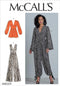 McCall Pattern Company McCall's Women's Jumpsuit and Romper Sewing Patterns, Sizes 14-22...