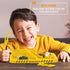 Dinneractive Utensil Set for Kids – Yellow Firefighter Themed Fork and Spoon for Toddlers and Young Children – 2-Piece Set...