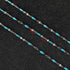 UMAOKANG 5 Meters Silver Chains for Jewelry Making Stainless Steel Necklace Chains Bulk Blue Oil Drip Craft Chain Spool Jewelry Supplies...