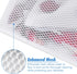 Mesh Laundry Bags for Delicates - Durable Lingerie Bags for Washing Delicates with Elastic Zipper Protector, Delicates Bag for Washing Machine and...