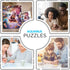 AQUARIUS Random Galaxy Cat Pizza Puzzle (500 Piece Jigsaw Puzzle) - Officially Licensed Random Galaxy Merchandise & Collectibles - Glare Free - Pr...