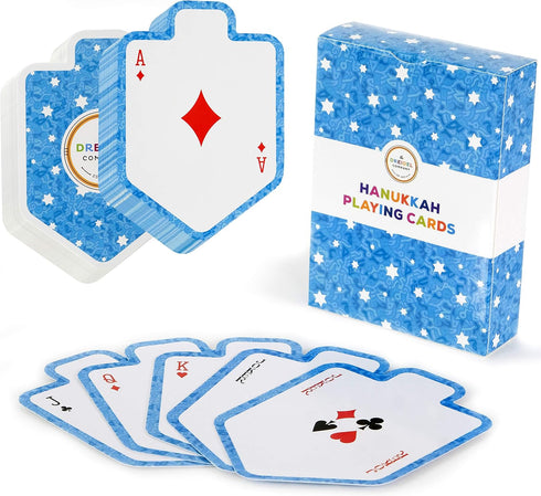 The Dreidel Company Hanukkah Playing Cards...