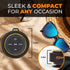 iFox Portable Bluetooth Shower Speaker, IPX7 Waterproof Outdoor Wireless Speaker, Built-in Mic, Carabiner, Beach, Camping, Hiking, Pool, Great Gif...