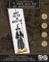 Cross Stitch Kit 'Lord of The Rings: I Want You for an Adventure' - DIY Embroidery Bookmark with Gandalf's Pattern...