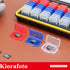 Dual Protect Micro SD Card Case with 54 PCS Clear Memory Card Holders for 54 TF MSD Cards Storage, Water-Resistant Anti-Shock MicroSD MicroSDHC Mi...