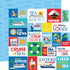 Cruise Scrapbook Paper 12x12 - Cruise Ship Scrapbook Paper with Palm Tree, Whale, Fun Phrases Design | Cruise Ship Scrapbooking Paper for Journal,...