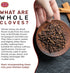 Whole Cloves 7 Oz Bag - Great for Foods, Tea, Pomander Balls, and Even Potpourri - by Spicy World...