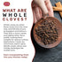 Whole Cloves 3.5 Oz Bag - Great for Foods, Tea, Pomander Balls, and even Potpourri - by Spicy World...