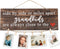 Grandparents Gifts from Grandchildren, Side by Side or Miles Apart Grandkids Photo Holder, Great Grandparents Day or Christmas Birthday Gifts for ...