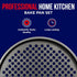 Non-Stick Pizza Pan with Holes - 13-Inch Perforated Pizza Crisper Carbon Steel Pizza Pan - 1 Round Pizza Trays PFOA PFOS and PTFE Free...