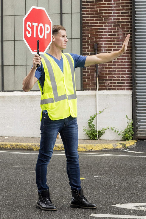 NYOrtho High Reflective Vest - Construction Vest - Universal Fit - ANSI/ISEA Class 2 - Sweat-Free With Reflective Material - Safety Vest For Men -...