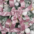 AIMUDI Dusty Rose Velvet Wired Ribbon 2.5 Inch Mauve Christmas Ribbon Wired Rose Pink Ribbon for Christmas Tree, Wreaths, Swags, Gift Wrapping, Ga...